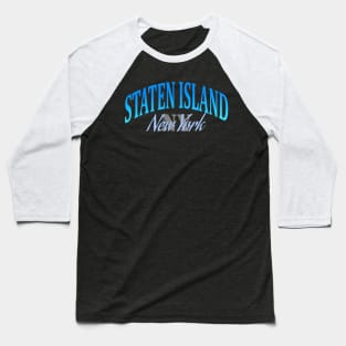 City Pride: Staten Island, New York Baseball T-Shirt